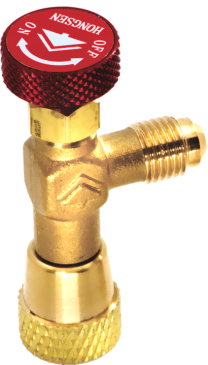 Вентиль кутовий для заправки HONGSEN HS-1221